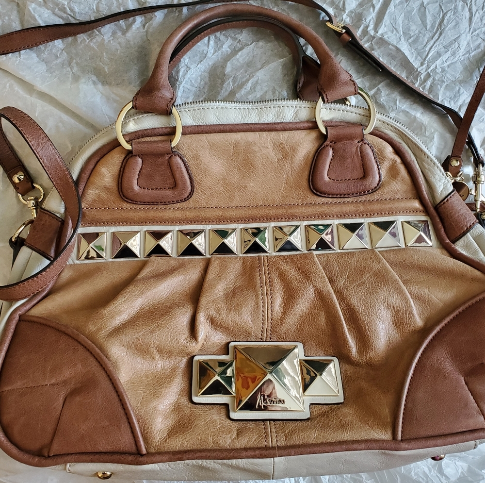 Guess by Marciano leather Bolsa Sac crossbody handbag satchel NWT